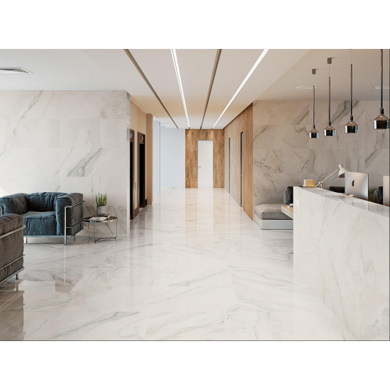 Πλακάκι Blanco 6605 63x146 B' Pulido Μαρμαριζέ